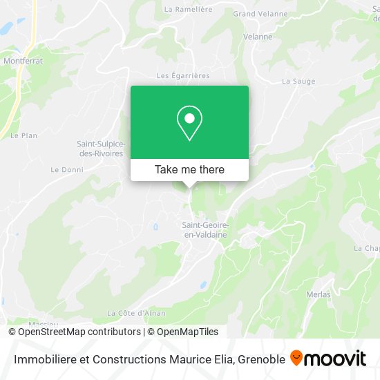 Immobiliere et Constructions Maurice Elia map