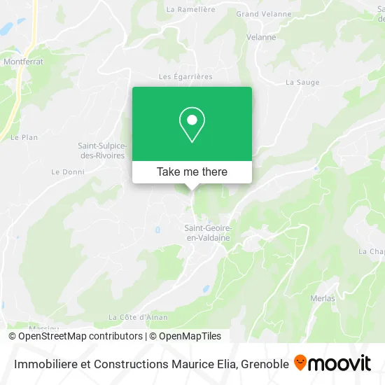 Immobiliere et Constructions Maurice Elia map