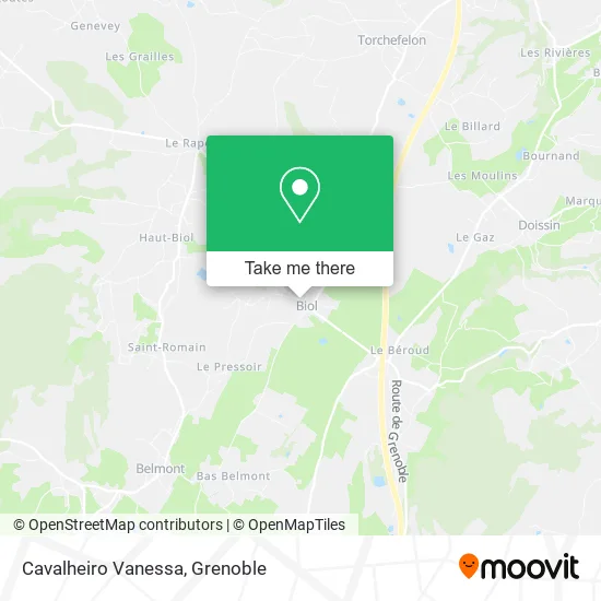 Cavalheiro Vanessa map