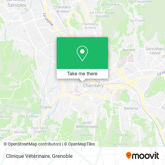 Clinique Vétérinaire map
