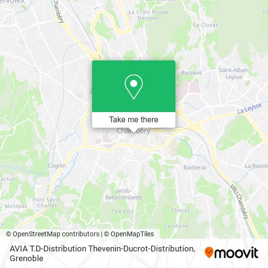 AVIA T.D-Distribution Thevenin-Ducrot-Distribution map