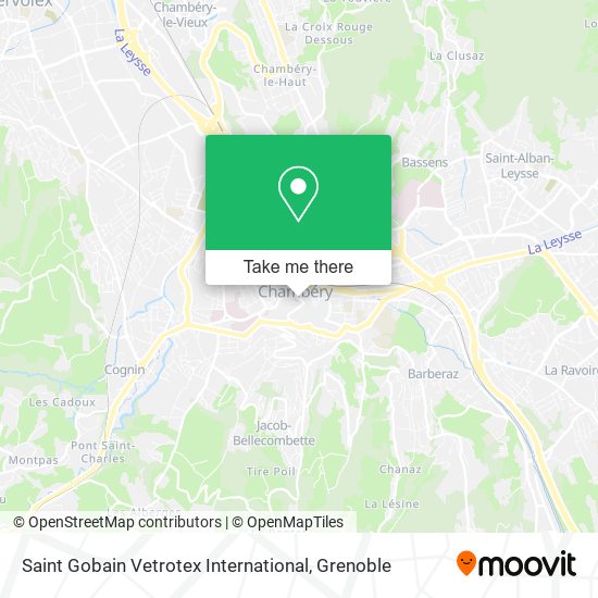 Saint Gobain Vetrotex International map