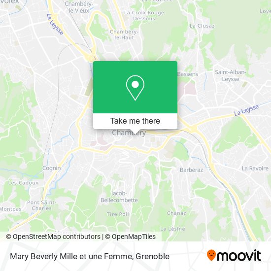 Mapa Mary Beverly Mille et une Femme