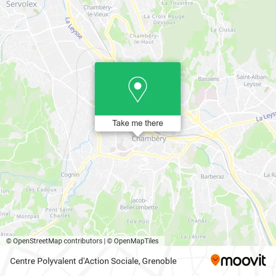 Centre Polyvalent d'Action Sociale map