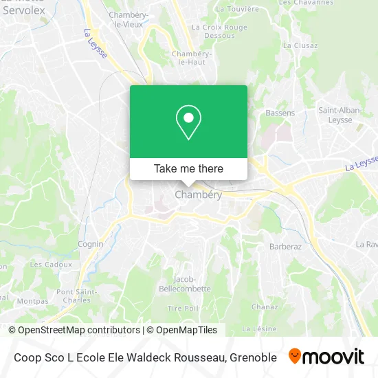 Coop Sco L Ecole Ele Waldeck Rousseau map