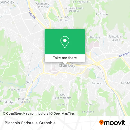 Blanchin Christelle map