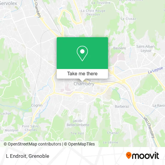 L Endroit map
