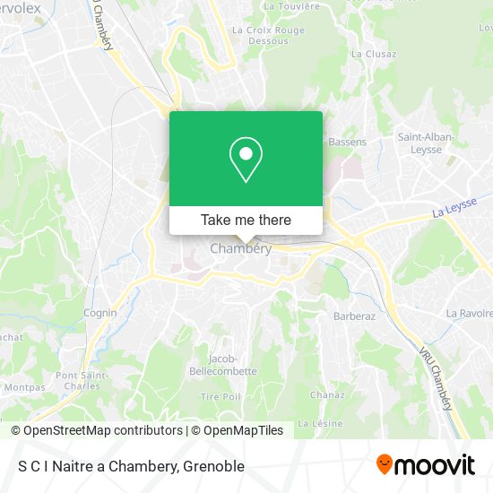 S C I Naitre a Chambery map