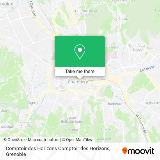 Comptoir des Horizons Comptoir des Horizons map
