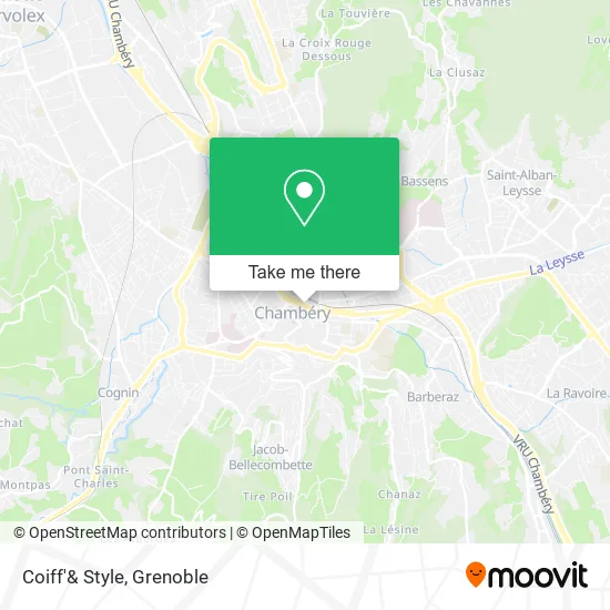 Coiff'& Style map