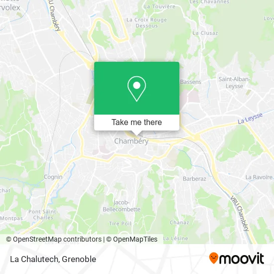 La Chalutech map
