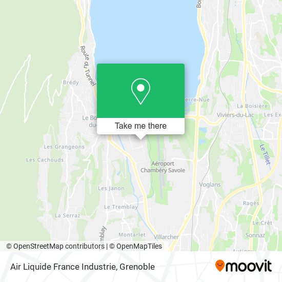 Mapa Air Liquide France Industrie