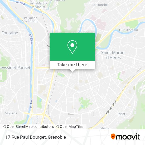 17 Rue Paul Bourget map