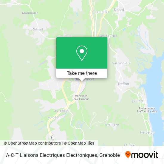 A-C-T Liaisons Electriques Electroniques map