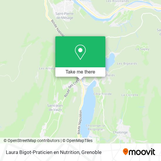 Laura Bigot-Praticien en Nutrition map