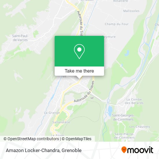 Amazon Locker-Chandra map