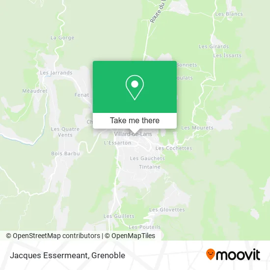 Jacques Essermeant map