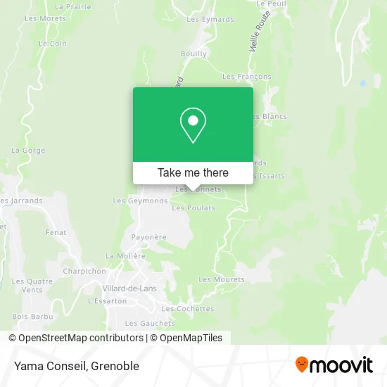 Yama Conseil map