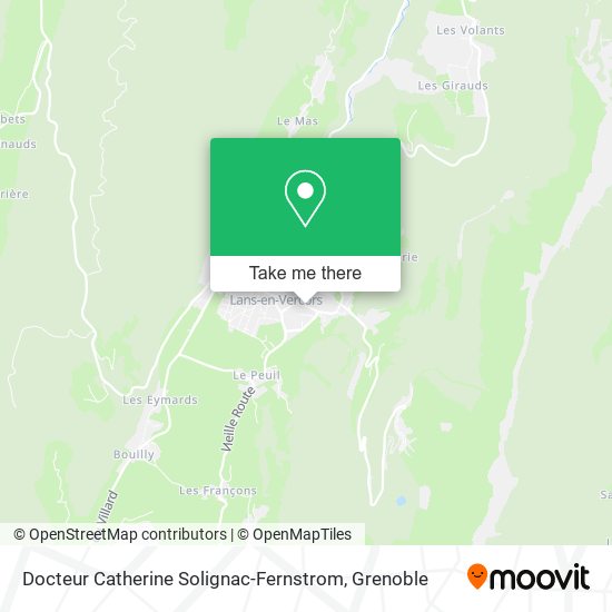 Docteur Catherine Solignac-Fernstrom map