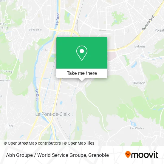 Abh Groupe / World Service Groupe map