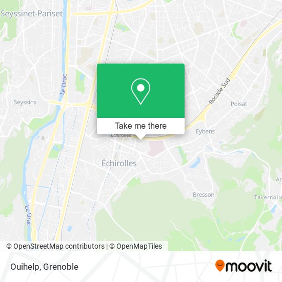 Ouihelp map