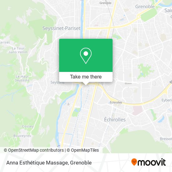 Anna Esthétique Massage map