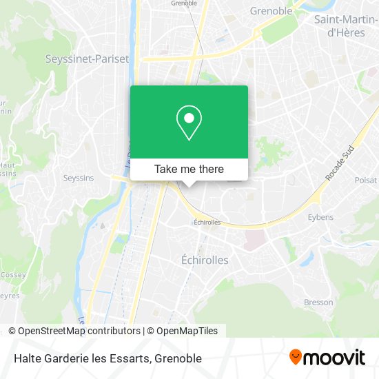 Halte Garderie les Essarts map