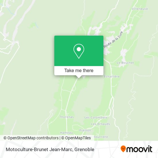 Motoculture-Brunet Jean-Marc map
