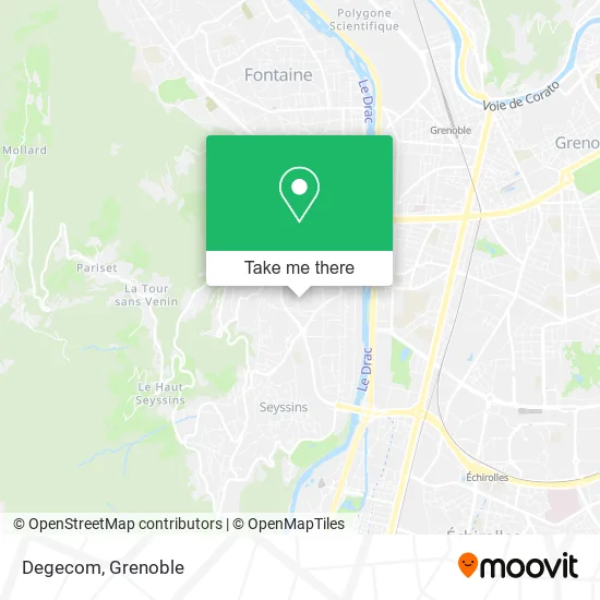 Degecom map