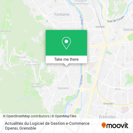 Mapa Actualités du Logiciel de Gestion e-Commerce Opensi