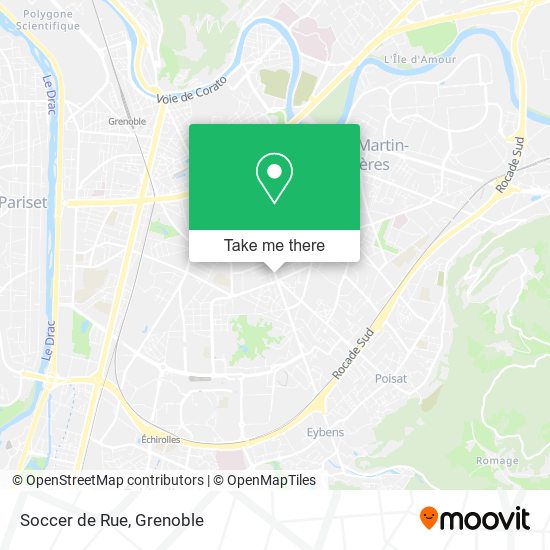 Soccer de Rue map