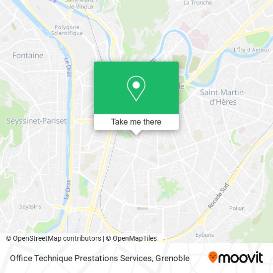 Office Technique Prestations Services map