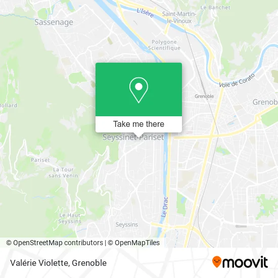 Valérie Violette map