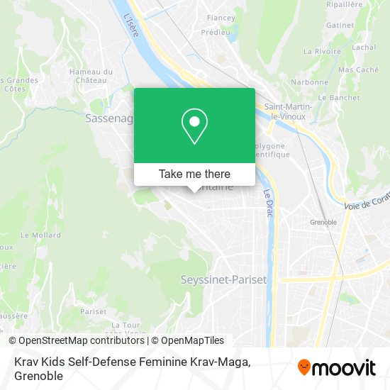 Krav Kids Self-Defense Feminine Krav-Maga map