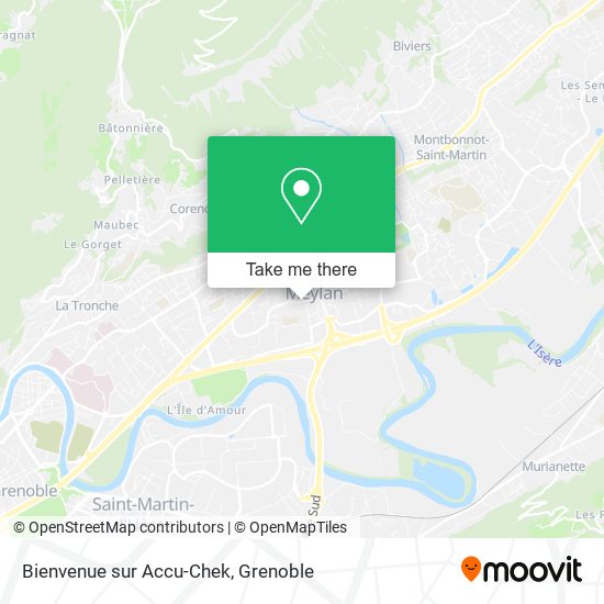 Bienvenue sur Accu-Chek map
