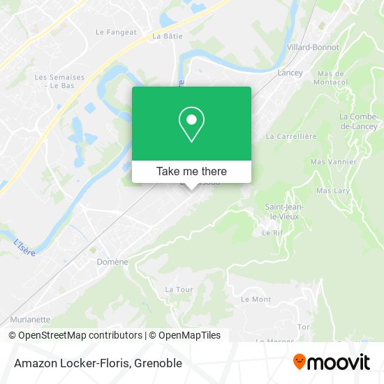 Amazon Locker-Floris map