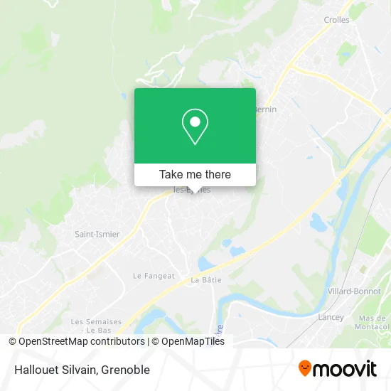 Hallouet Silvain map