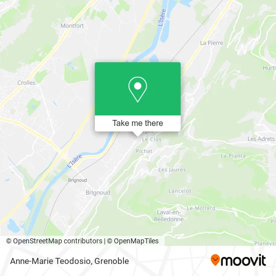Anne-Marie Teodosio map