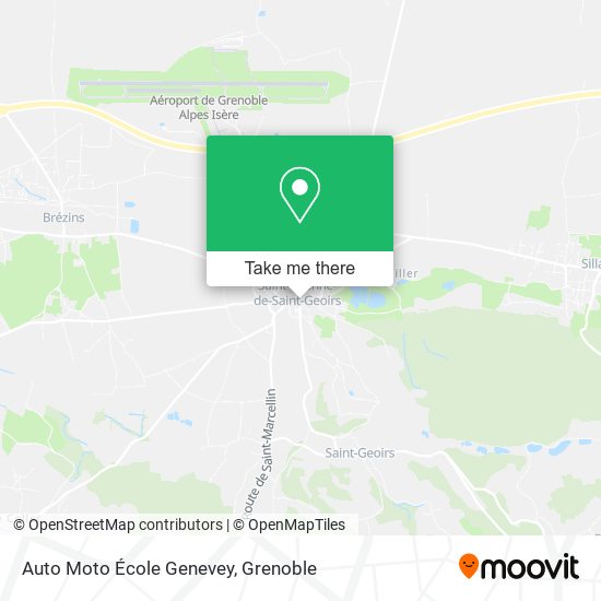 Auto Moto École Genevey map