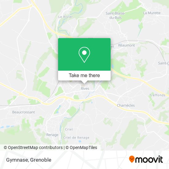 Gymnase map