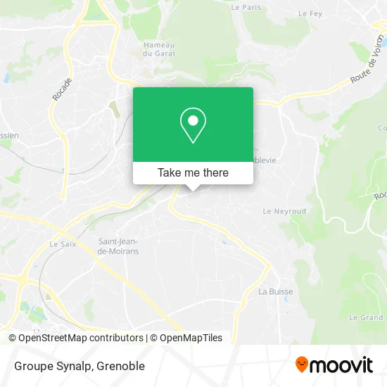 Groupe Synalp map