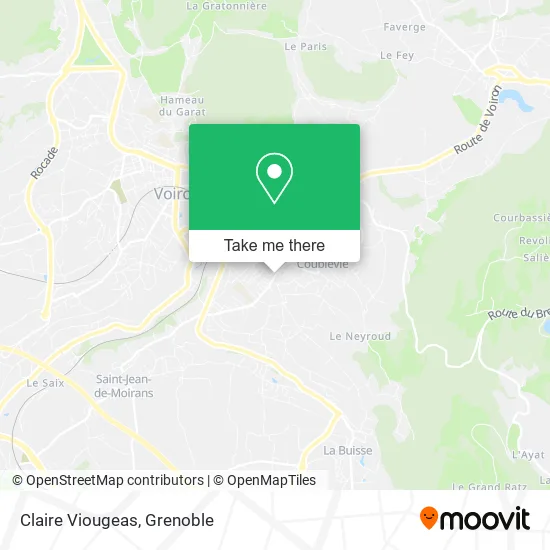 Claire Viougeas map