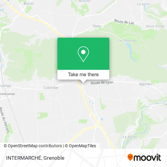 INTERMARCHÉ map