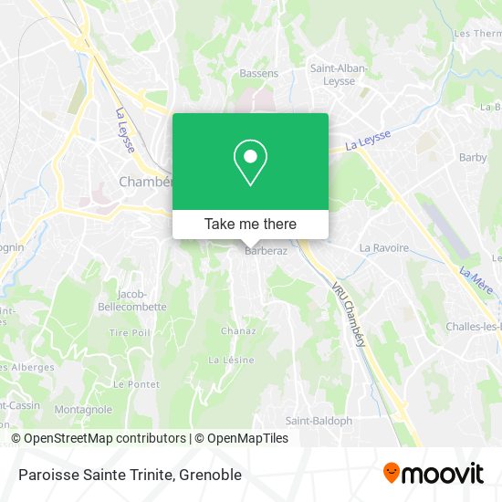 Paroisse Sainte Trinite map
