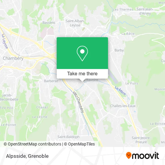 Alpsside map