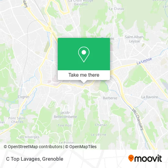 C Top Lavages map