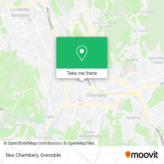 Res Chambery map