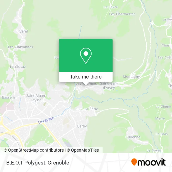 B.E.O.T Polygest map