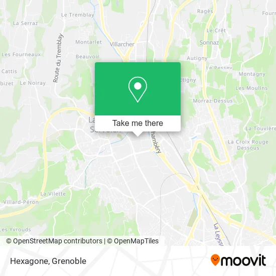 Hexagone map