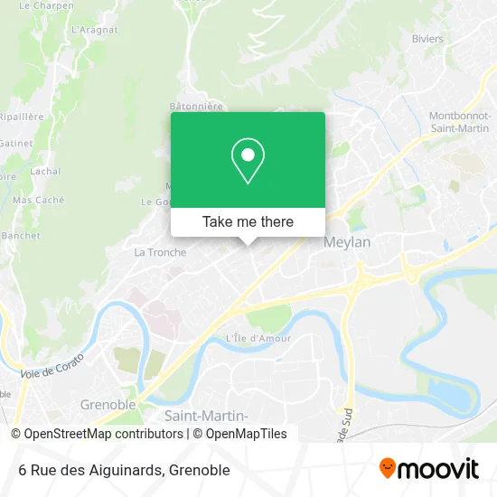 6 Rue des Aiguinards map